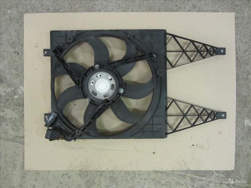 Вентилятор радиатора для VW Polo IV 2001-2005г 